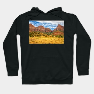 Watchman Trail View, Zion National Park Hoodie